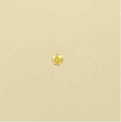 GPC ANDRALOK 3mm YELLOW CZ NOSESTUD