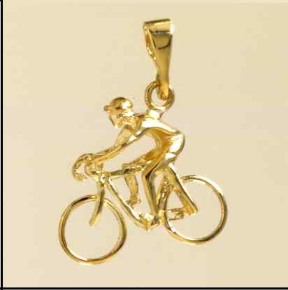 GPC BICYCLE WITH RIDER CHARM           =