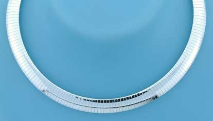 SPC 8mm WIDE D SECTION OMEGA COLLAR    =