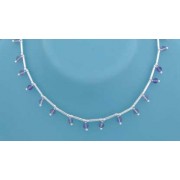 SPC 16"TUBE CHAIN WITH AME BEADS