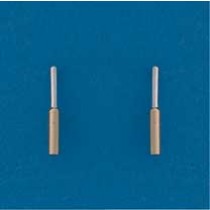 SIL/9ct SMALL TUBE STUDS               =